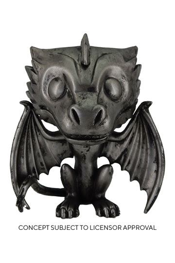 Game of Thrones POP! TV Vinyl Figur Drogon (Iron) 9 cm 