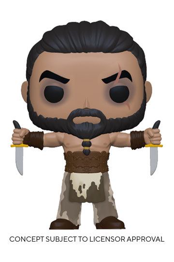 Game of Thrones POP! TV Vinyl Figur Khal Drogo w/Daggers 9 cm 