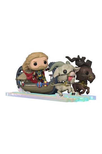 Thor: Love & Thunder POP! Rides Super Deluxe Vinyl Figur Thor & Goat Boat 13 cm 