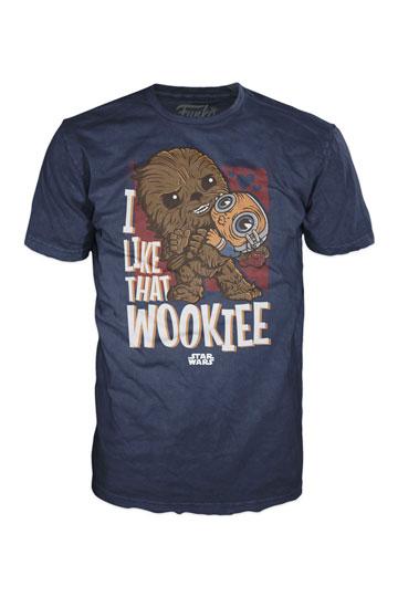 Star Wars Loose POP! Tees T-Shirt Like That Wookiee 