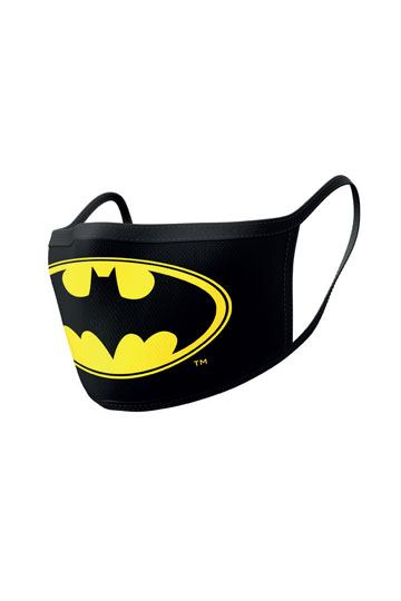 Batman Stoffmasken 2er-Pack Logo 