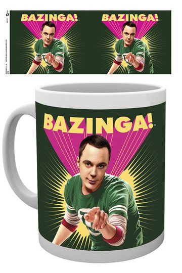 Big Bang Theory Tasse Sheldon Bazinga 