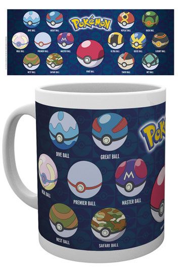 Pokemon Tasse Ball Varieties 