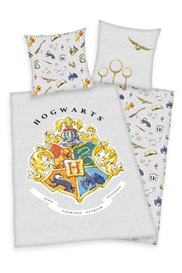 Harry Potter Bettwäsche Hogwarts 135 x 200 cm / 80 x 80 cm 