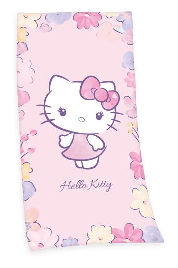 Hello Kitty Velours-Handtuch Hello Kitty 75 x 150 cm 
