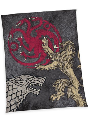 Game Of Thrones Fleecedecke Logos 150 x 200 cm 