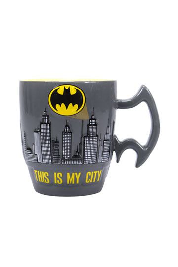 Batman Embossed Tasse City Scene 