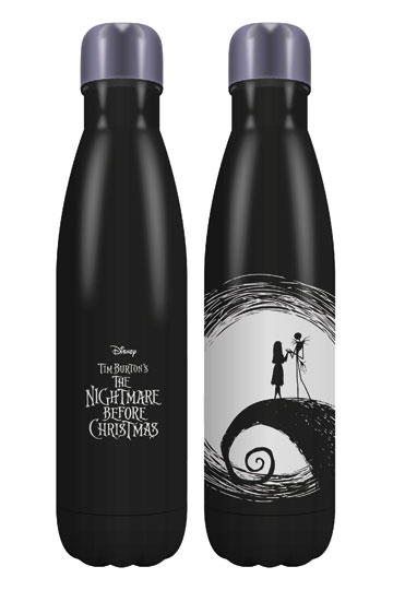 The Nightmare Before Christmas Trinkflasche In front of the moon 