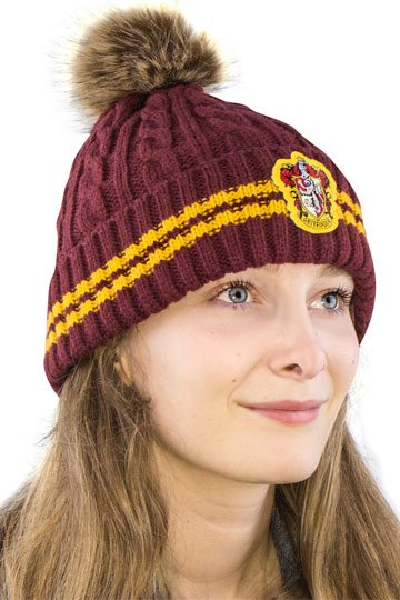 Harry Potter Pom-Pom Beanie Gryffindor 