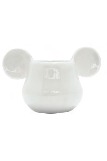 Micky Maus 3D Eierbecher Weiß 