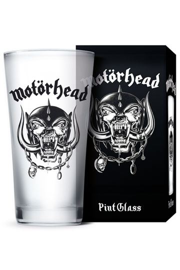 Motörhead Bierglas Logo 