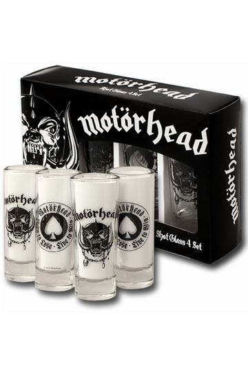 Motörhead Schnapsgläser 4er-Pack 