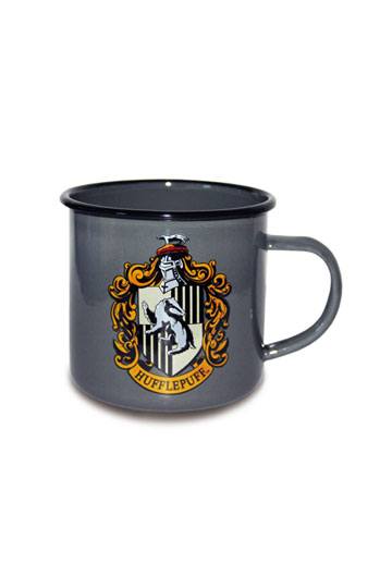 Harry Potter Emaille Tasse Hufflepuff Logo 