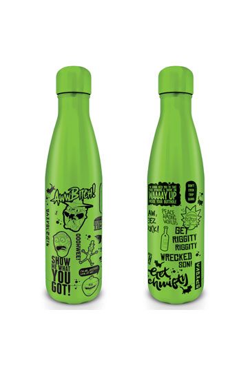 Rick and Morty Trinkflasche Quotes 