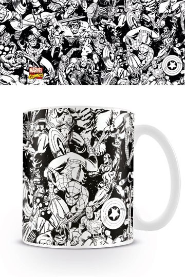 Marvel Comics Tasse Characters 