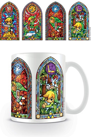 Legend of Zelda Tasse Stained Glass 