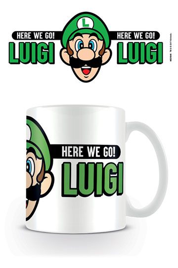 Super Mario Tasse Here We Go Luigi 