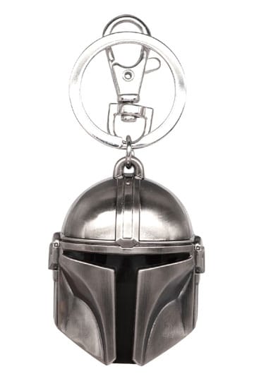 Star Wars Metall-Schlüsselanhänger Mandalorian Helmet 