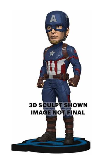 Avengers: Endgame Head Knocker Wackelkopf-Figur Captain America 20 cm 
