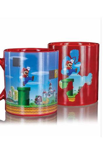 Super Mario Tasse mit Thermoeffekt Level 