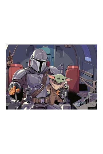 Star Wars The Mandalorian Puzzle Cartoon (1000 Teile) 