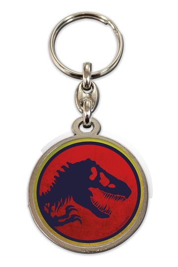 Jurassic Park Metall-Schlüsselanhänger Logo 7 cm 
