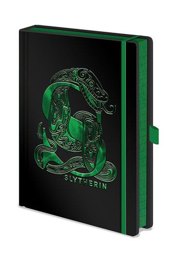 Harry Potter Premium Notizbuch A5 Slytherin Foil 
