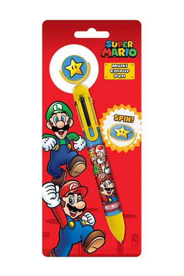 Super Mario Sechsfarb-Kugelschreiber Burst 