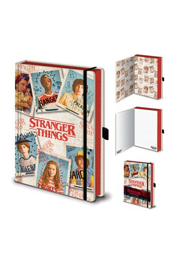 Stranger Things Premium Notizbuch A5 Polaroid 