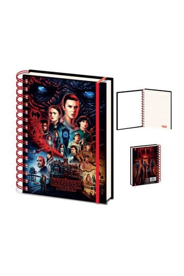 Stranger Things 4 Wiro Notizbuch A5 Vecna 