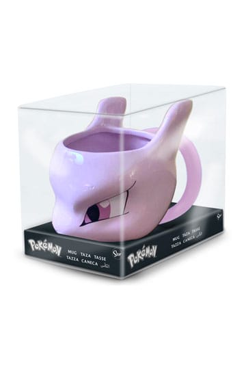Pokémon 3D Tasse Mewtu 385 ml Becher & Tassen Pokémon   - Offiziell lizenzierte Tasse - Material: Dolomit - Fassungsvermögen: 385 ml 