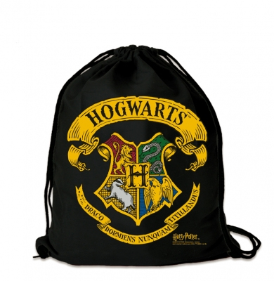 Harry Potter - Hogwarts - Logo - Sportbeutel 