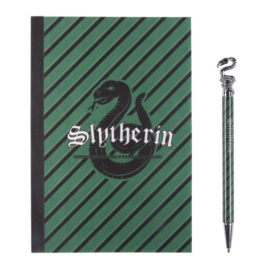 Harry Potter Schreibset Slytherin Grün 