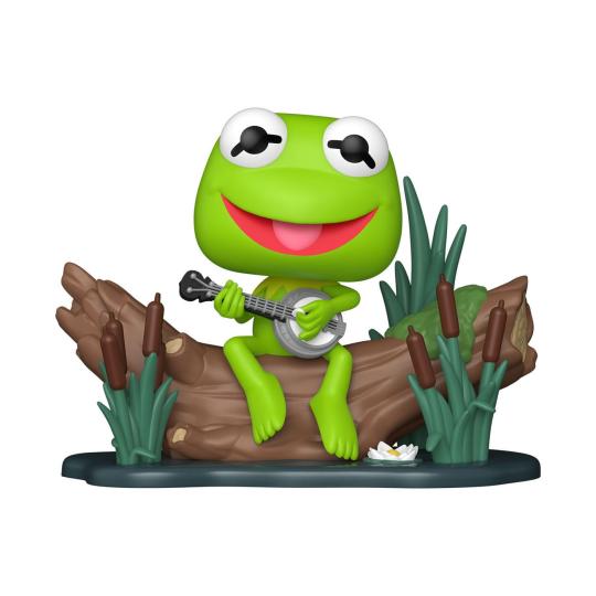 The Muppets POP! Deluxe Vinyl Figur Kermit with Banjo 9 cm 