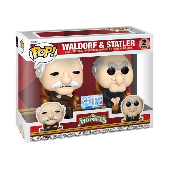 The Muppets POP! Television Vinyl Figuren 2er-Pack Waldorf & Statler 9 cm 