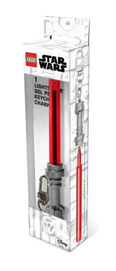 LEGO Star Wars Gelstift mit Clip Rot 