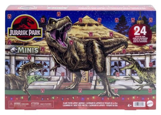Jurassic Park Minis Adventskalender Island Visitor 