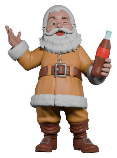 Coca-Cola Minix Figur Santa 12 cm 