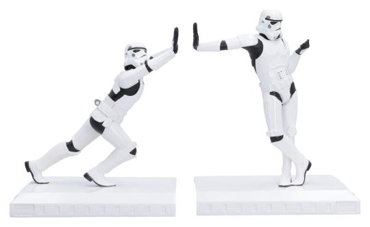 Original Stormtrooper Buchstützen Working Hard Hardly Working 19 cm 
