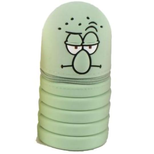SpongeBob Schwammkopf Thaddäus 3D Silikon-Federmäppchen 