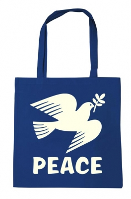 Friedenstaube - Peace Baumwolltasche 
