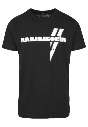 Rammstein Weiße Balken Tee 