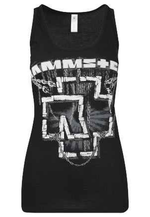 Ladies Rammstein In Ketten Tanktop 