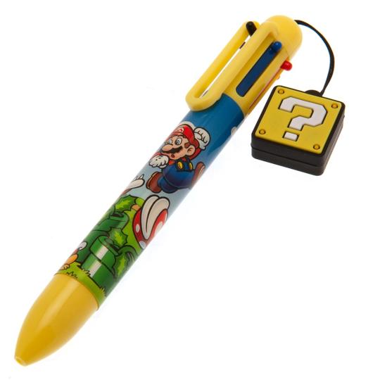 Super Mario 6-Farb-Kugelschreiber – Multicolor Pen 