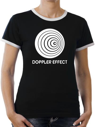 TLM The Doppler Effect Kontrast T-Shirt Damen 