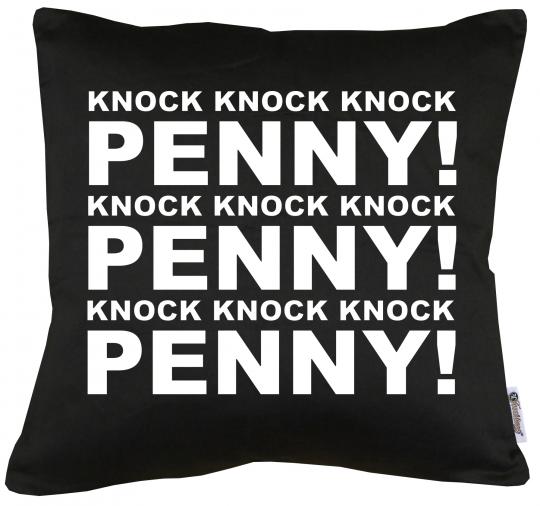 Knock Knock Knock Penny Kissen mit Füllung 40x40cm 