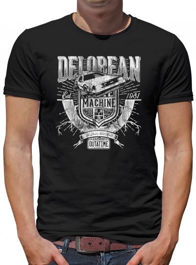 Delorean Machine Outatime T-Shirt L