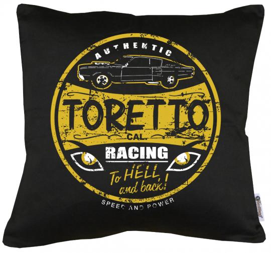 Toretto Racing Kissen mit Füllung 40x40cm 