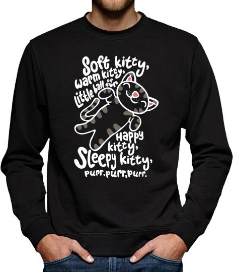 TLM Soft Kitty Purr Purr Purr Sweatshirt Pullover Herren 