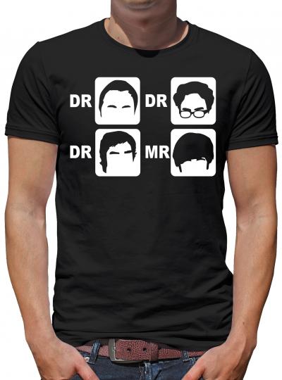 Dr Dr Dr Mr Faces T-Shirt 